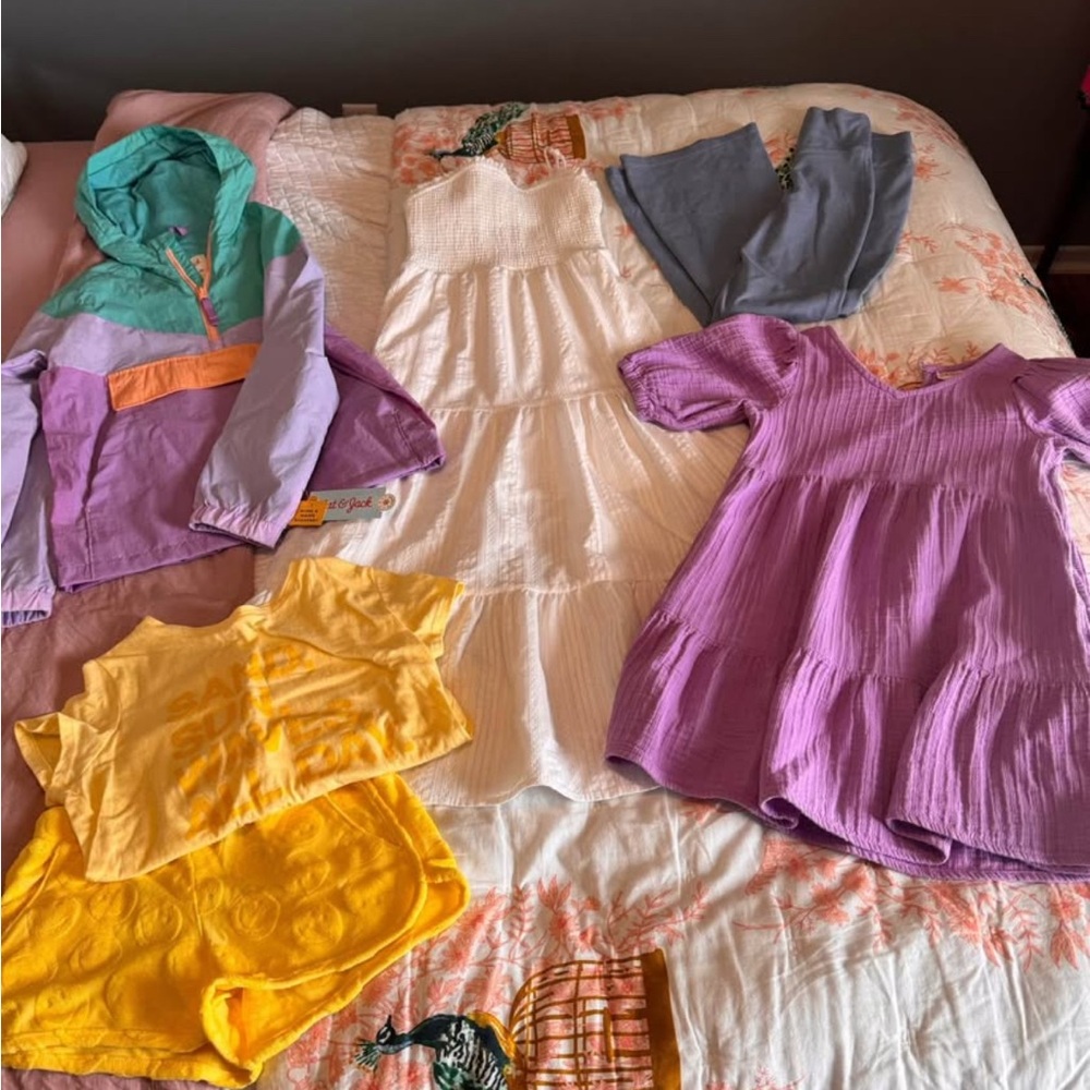 Girls 7/8 medium spring / summer bundle lot